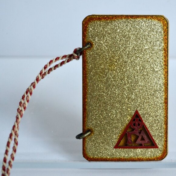 Antique 1925 Gamma Phi Delta Dance Card 10th Annual Draper Hall Oconomowoc Wisco - Picture 2 of 10